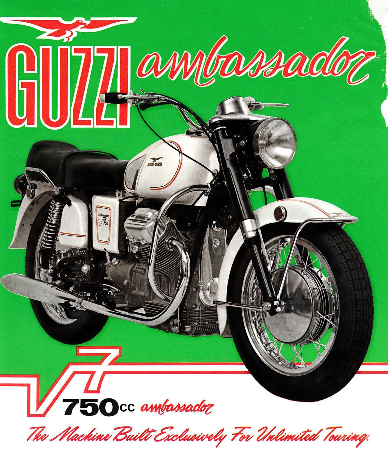 , 1970 Moto Guzzi V-7 750 Embajador