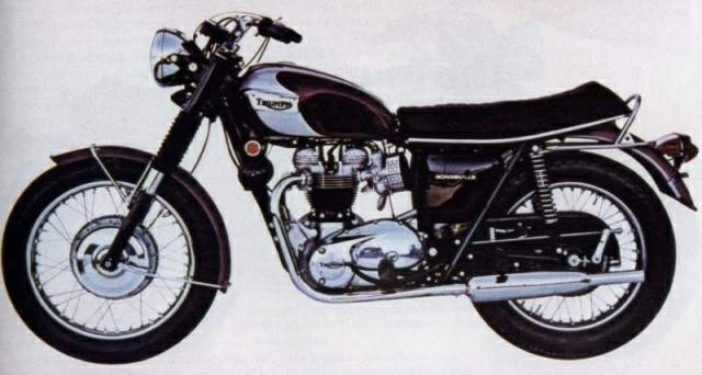 , 1971 Bua Bonneville 650 T120R