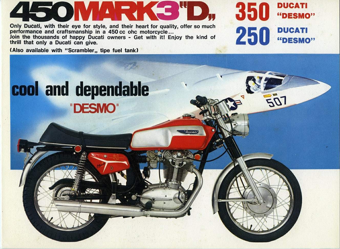 , 1971 Ducati 450 Marc modelo 3d