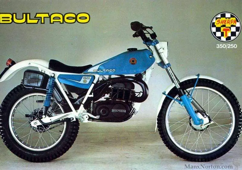 , 1972 Bultaco Sherpa T350
