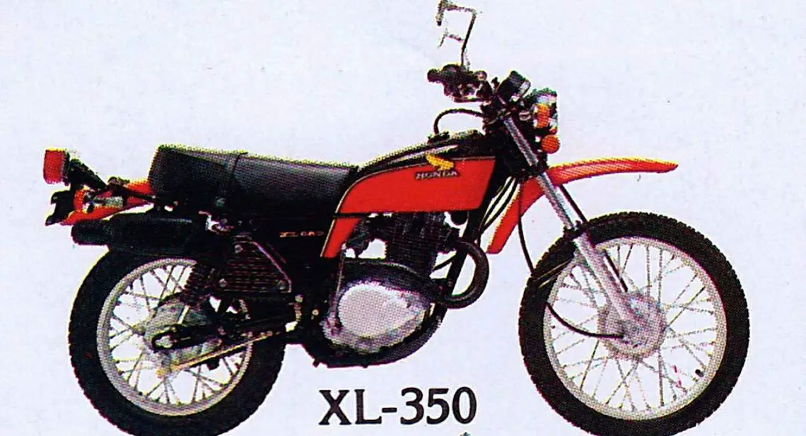 , 1977 &#8211; 1978 Honda XL 350