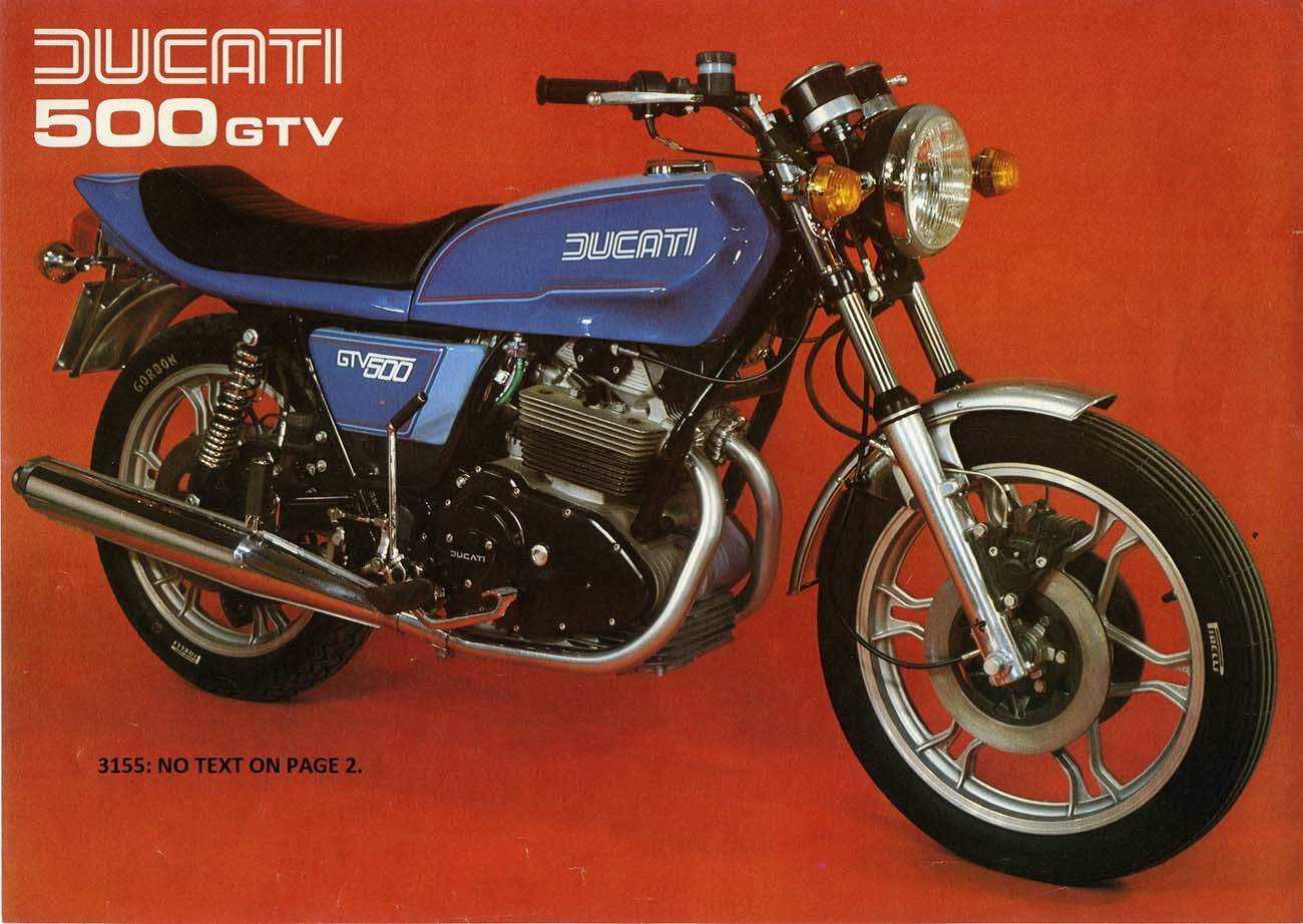 , 1977 Ducati 500GTV
