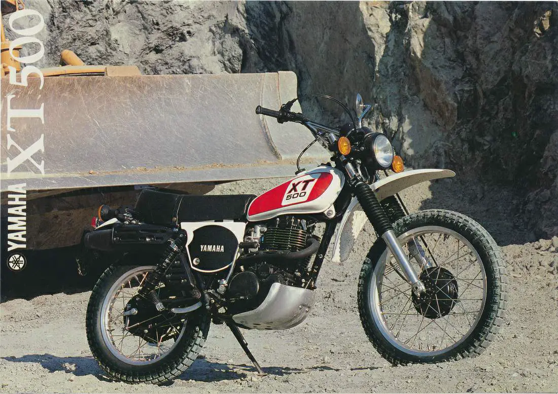 , 1978 Yamaha XT 500
