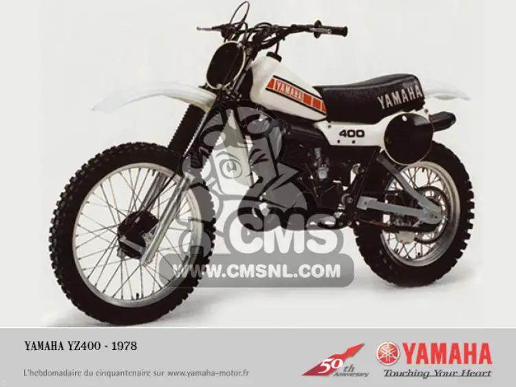 , 1978 Yamaha YZ 400E