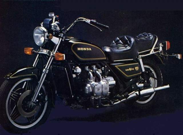 , 1980 Honda GL 1100 ala de oro