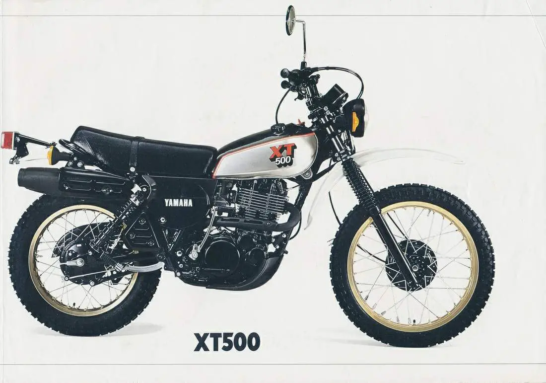 , 1981 Yamaha XT 500