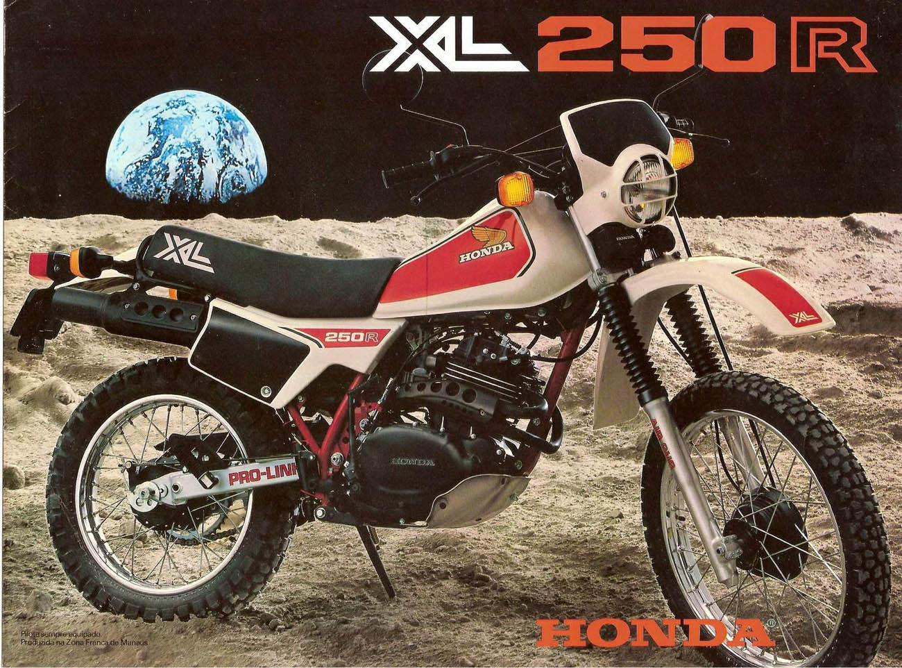 , 1983 Bruselas Honda XL 250R