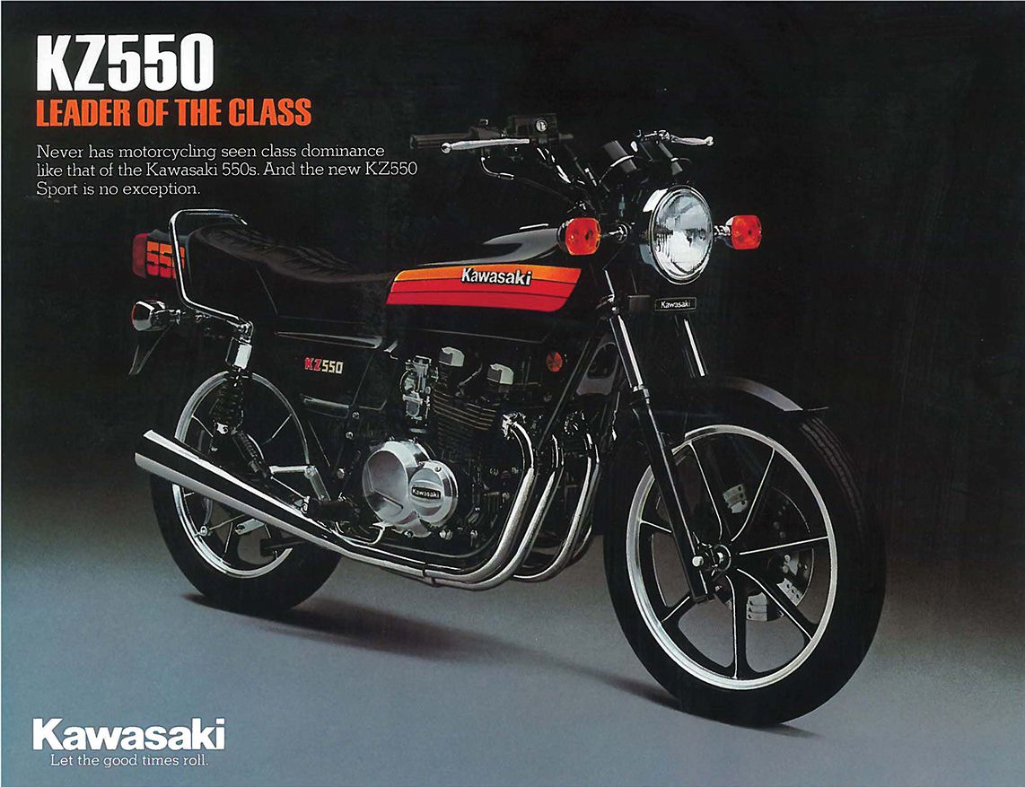 , 1983 Kawasaki Z 550F
