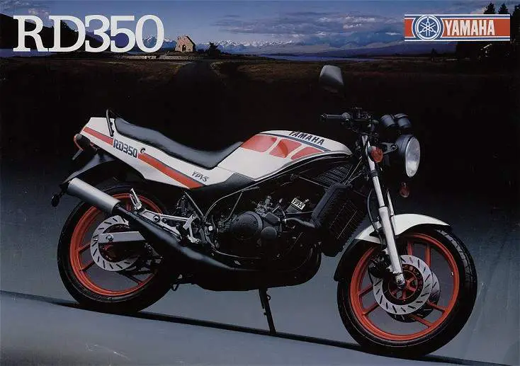 , 1983 Yamaha RD 350LC Desnudo