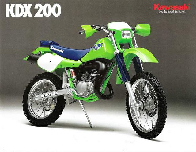, 1984 Kawasaki KDX 200