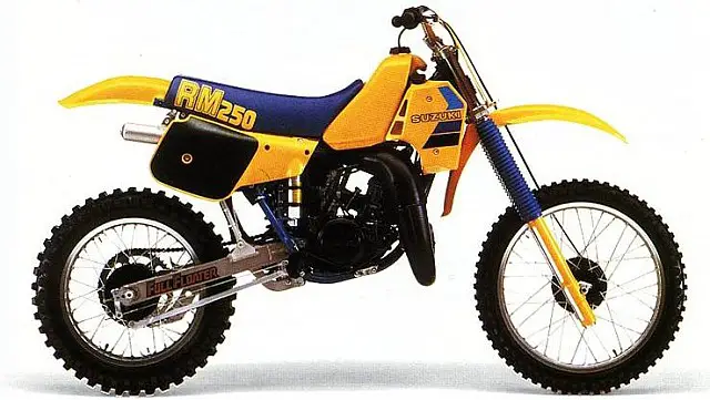 , 1984 Suzuki RM 250