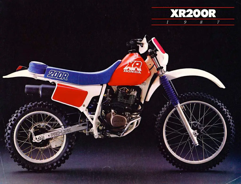 , 1987 Honda XR 200R