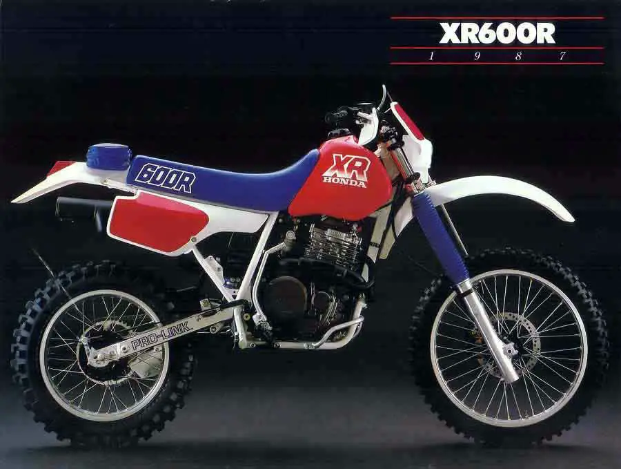 , 1987 Honda XR 600R