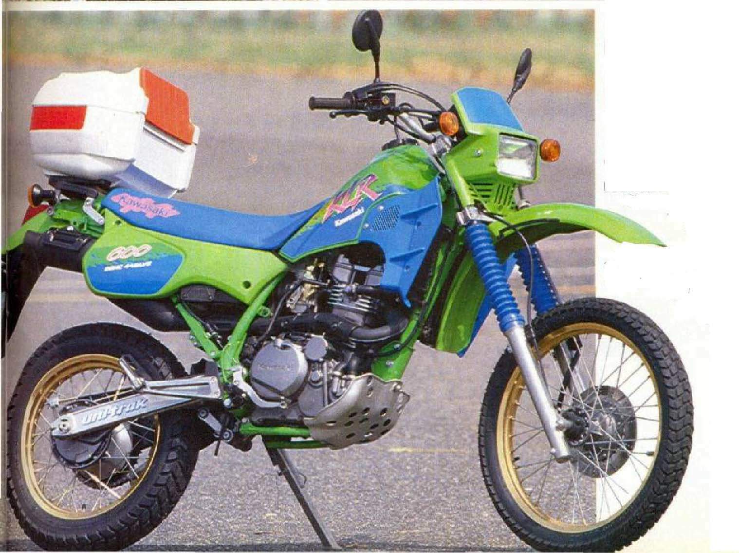 , 1988 Kawasaki KLR 600