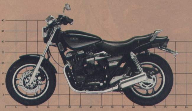 , 1988 Yamaha YX 600S radiales
