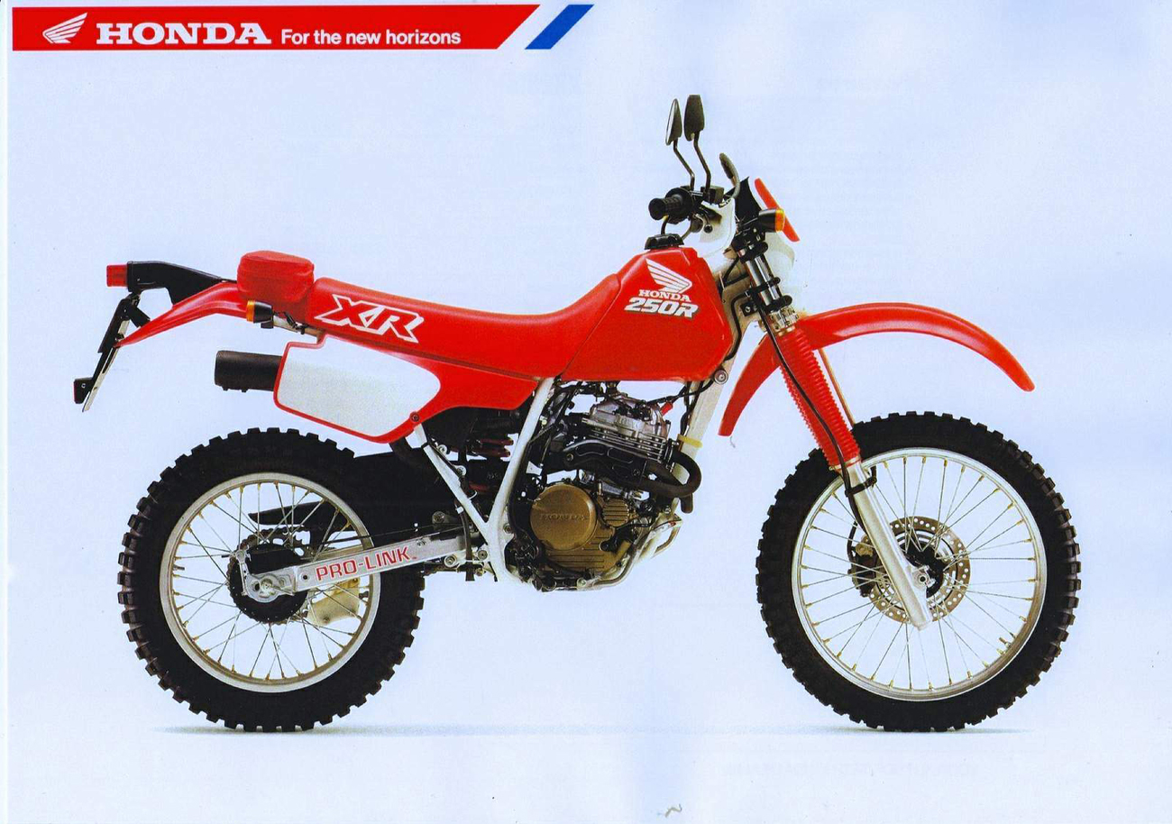 , 1989 Honda XR 250R