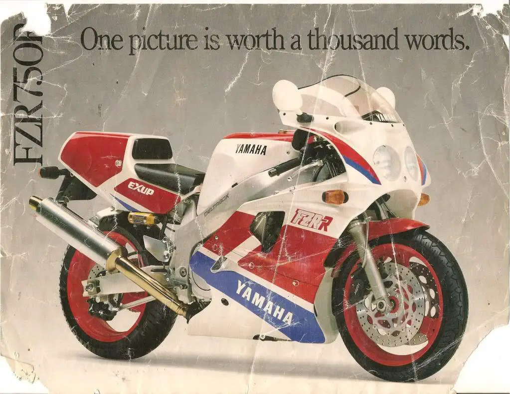 , 1990 Yamaha FZR 750RR OW01