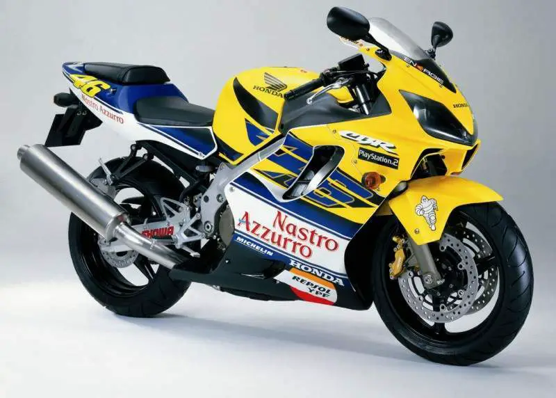 , 2002 Honda CBR 600F4i Rossi Réplica