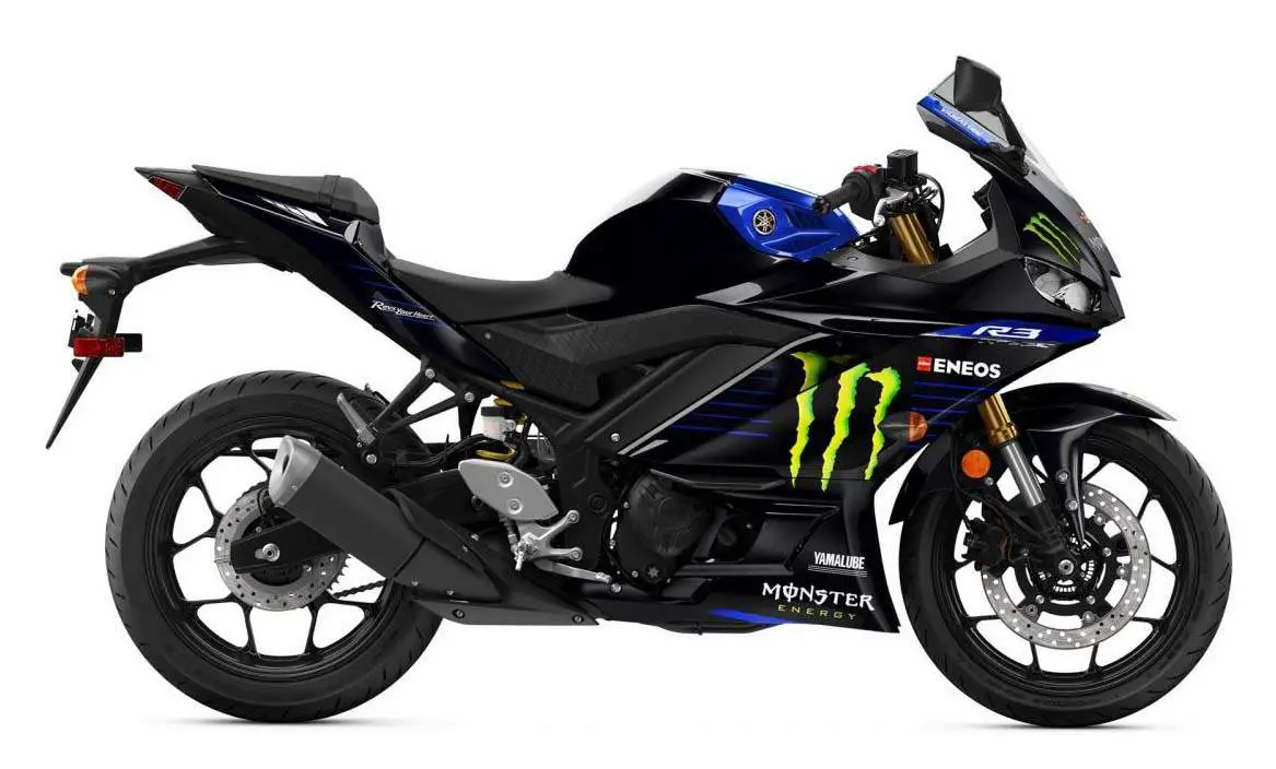 , 2019 Yamaha YZF-R 3 Monster Energy Yamaha MotoGP Edición