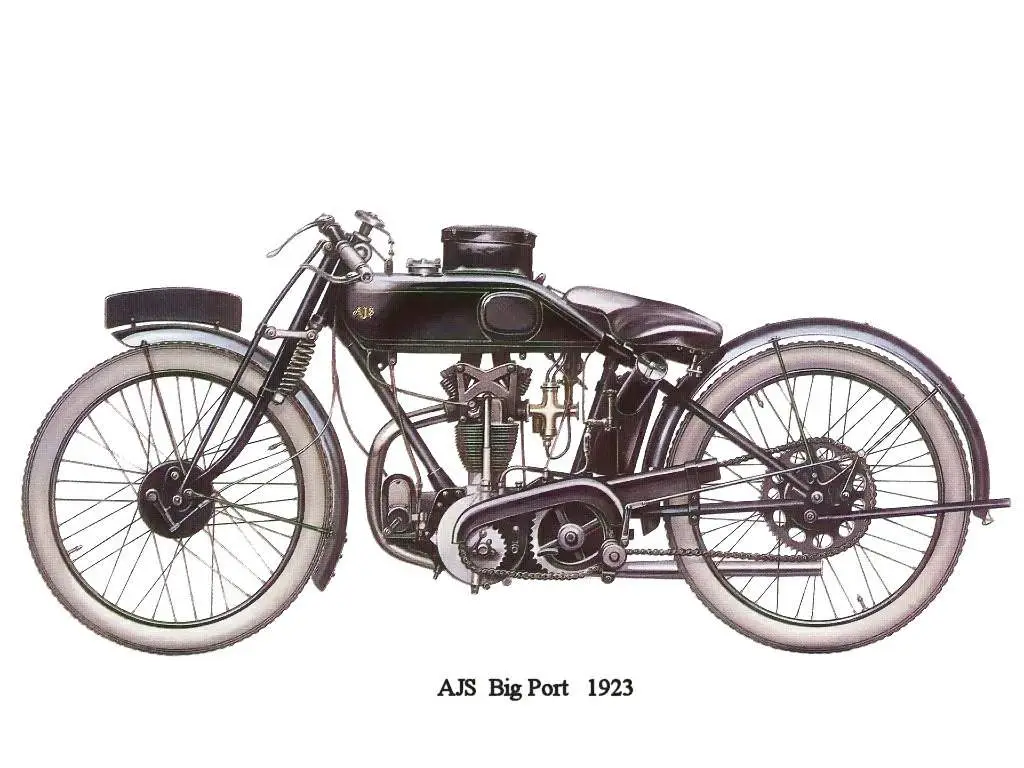 , AJS 350 Port Mor 1923