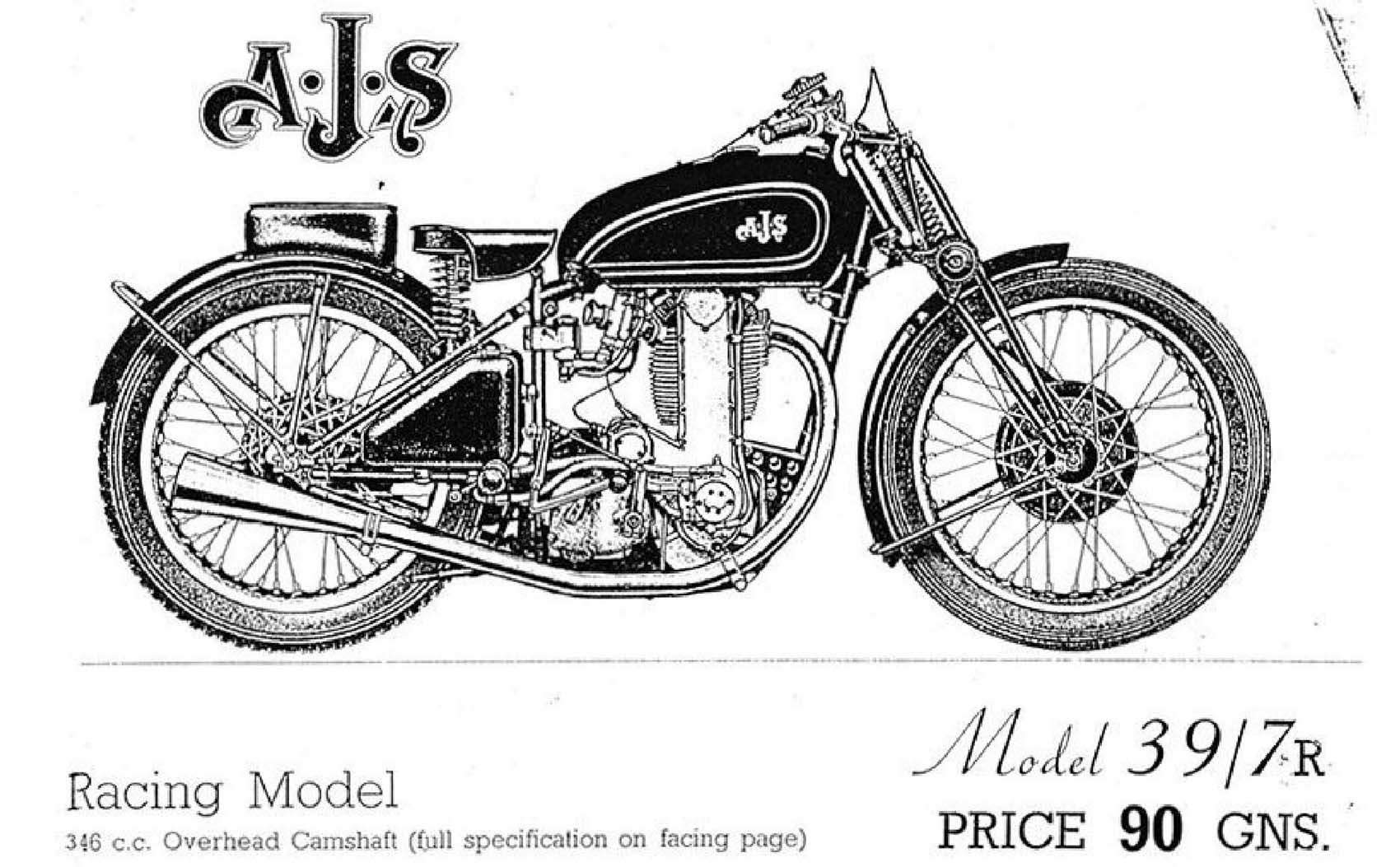 , AJS R7 1938
