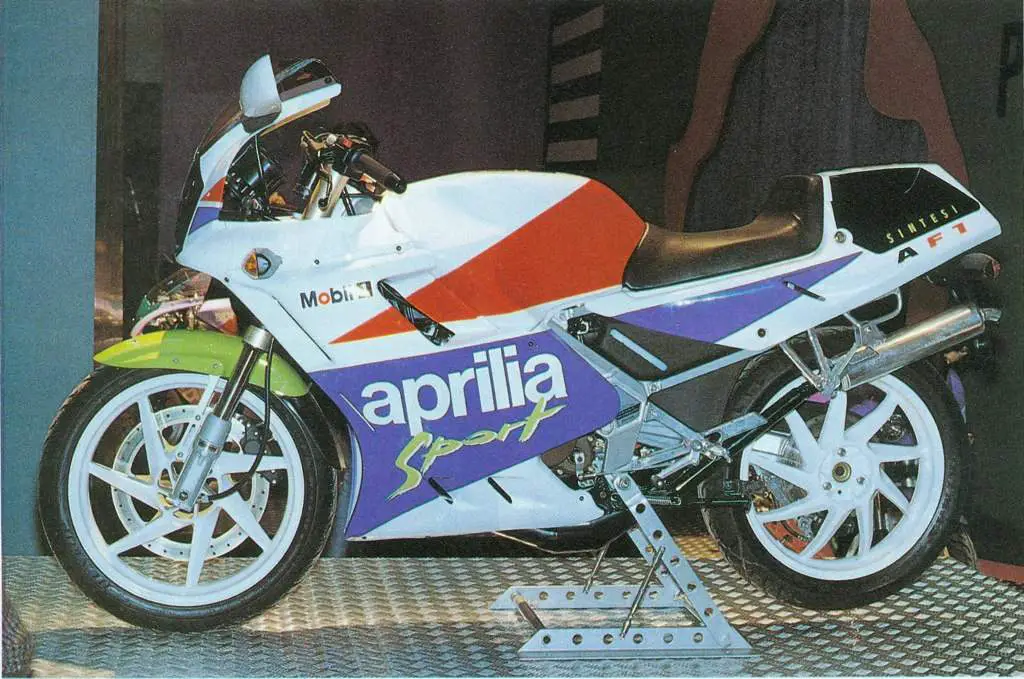 , Aprilia AF1 125 Sintesi Deporte