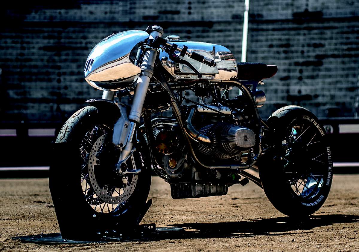 , BMW R100RS Silver Bullet en XTR