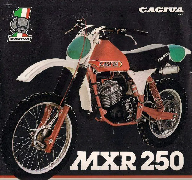 , Cagiva RX 250 Enduro y MXR-250