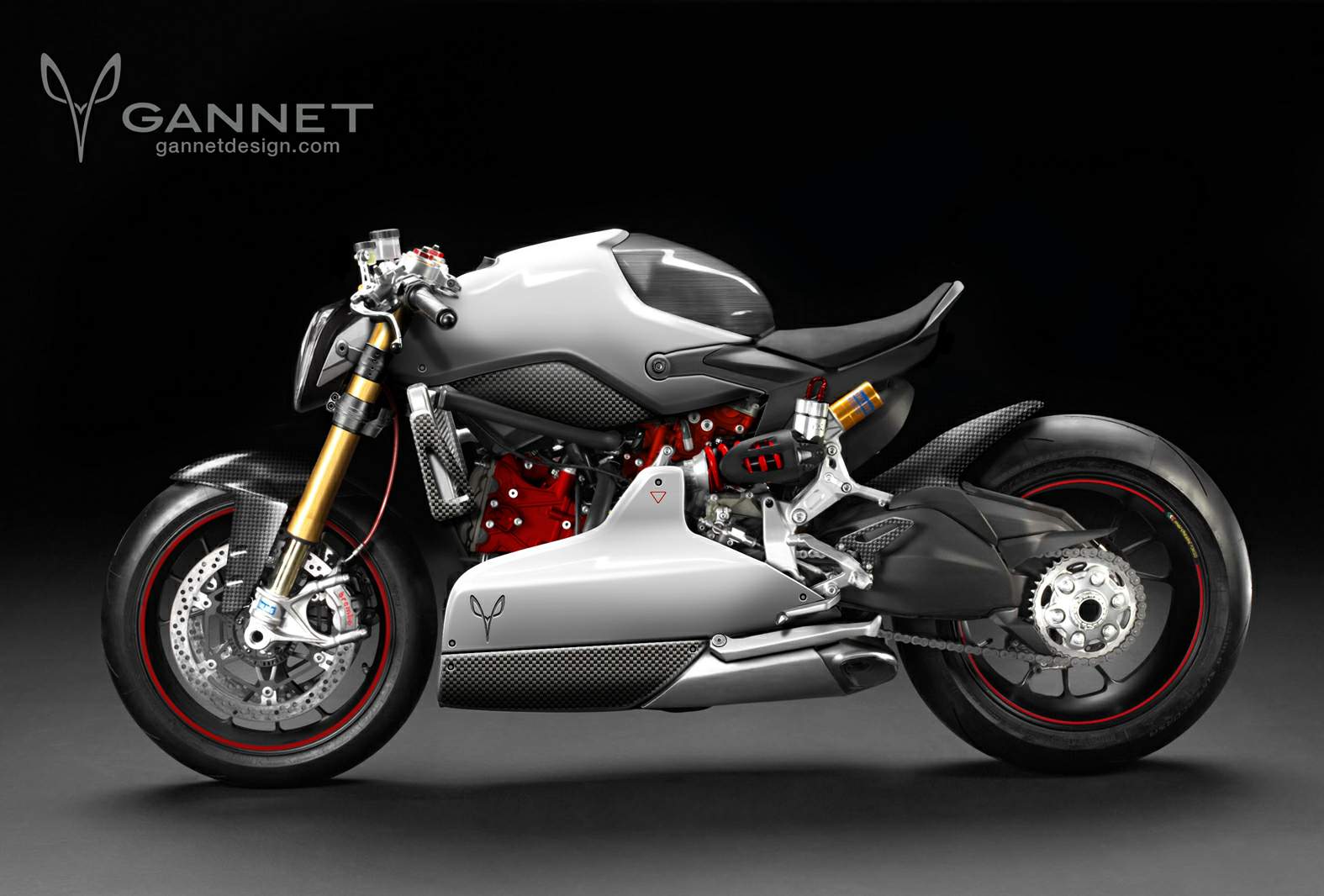 , Cafe Panigale Ducati 1199 Fighter de Gannet Design