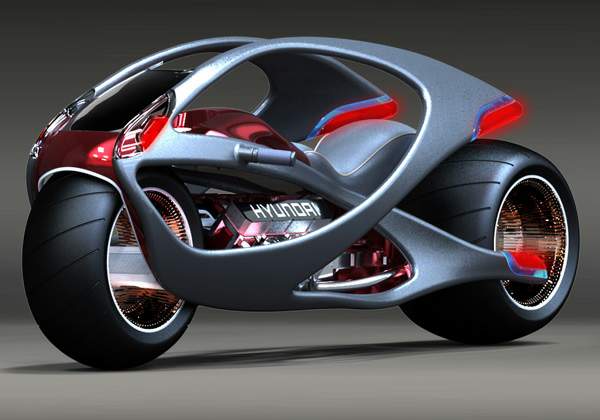 , Concepto de motocicleta Hyundai