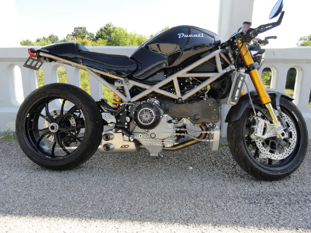 , Cuadro de titanio Mostro Della Strada Ducati Monster S4RS
