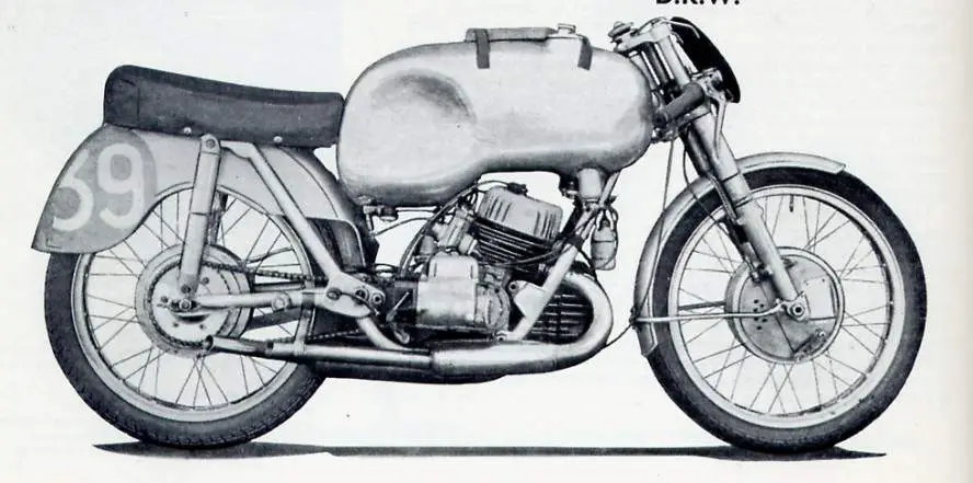 , DKW SS 350 de tres cilindros