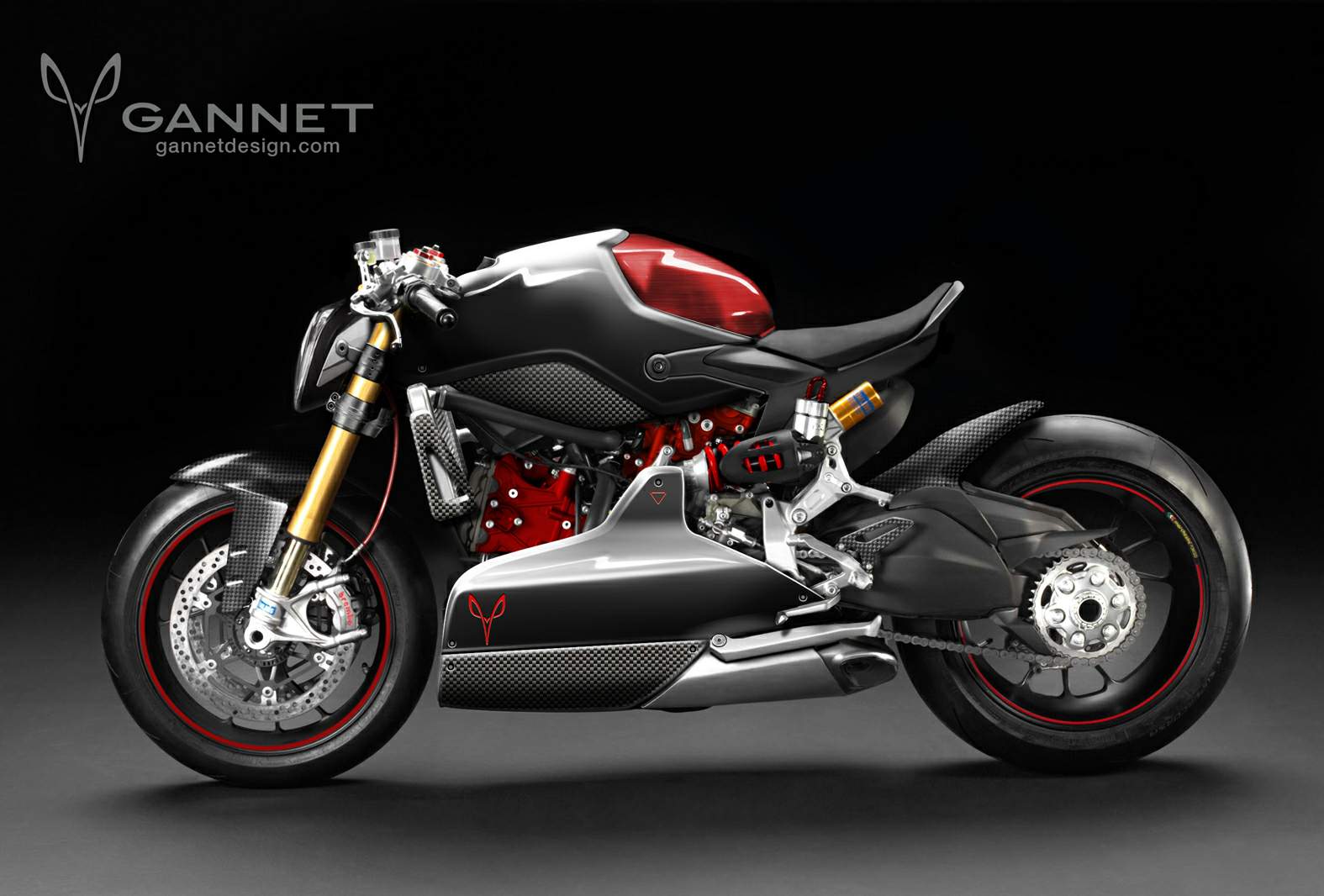 , Ducati 1199 Panigale Coffee Fighter de Gannet Design
