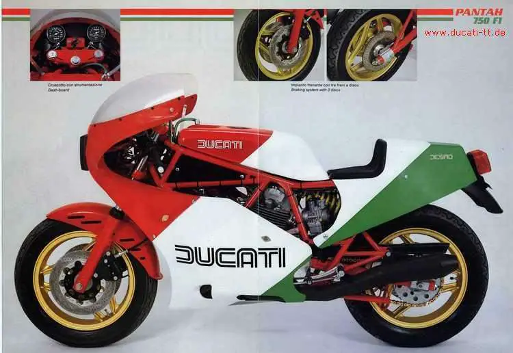 , Ducati 750 F1 Pantah Desmo