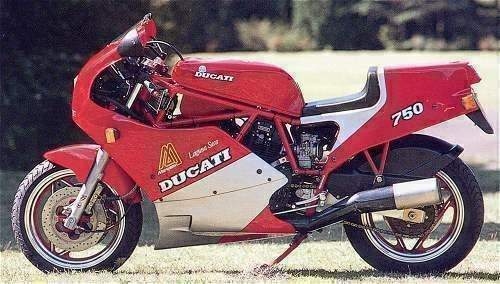 , Ducati 750F1 Laguna Seca