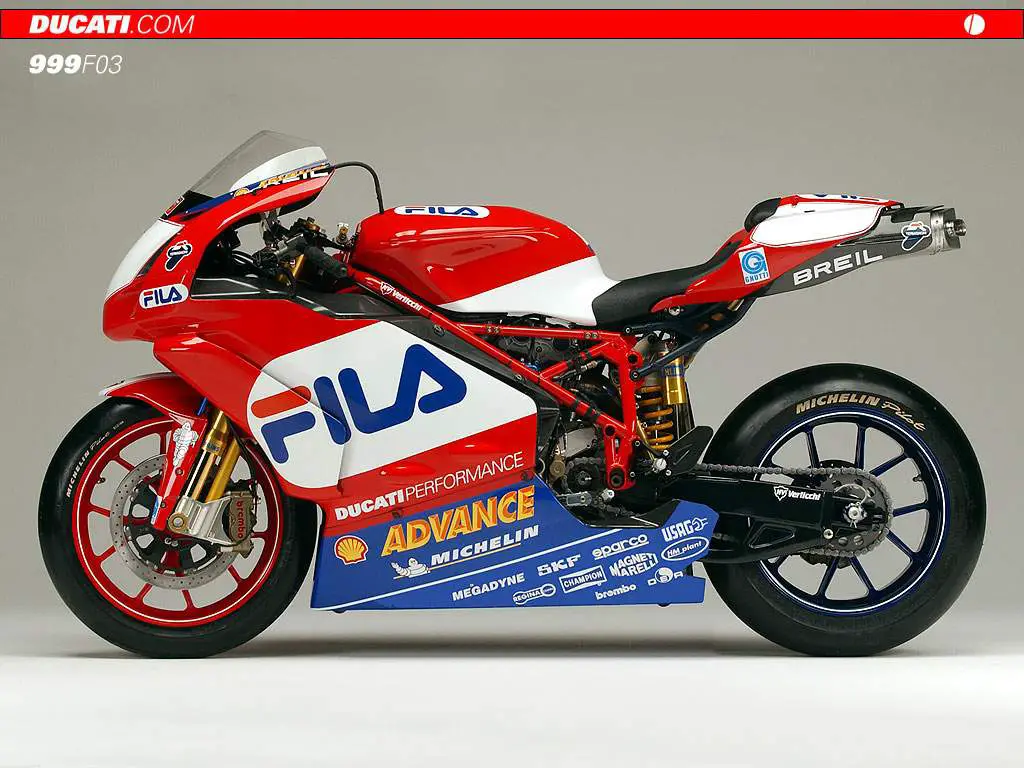 , Ducati 999R SBK Equipo Fila
