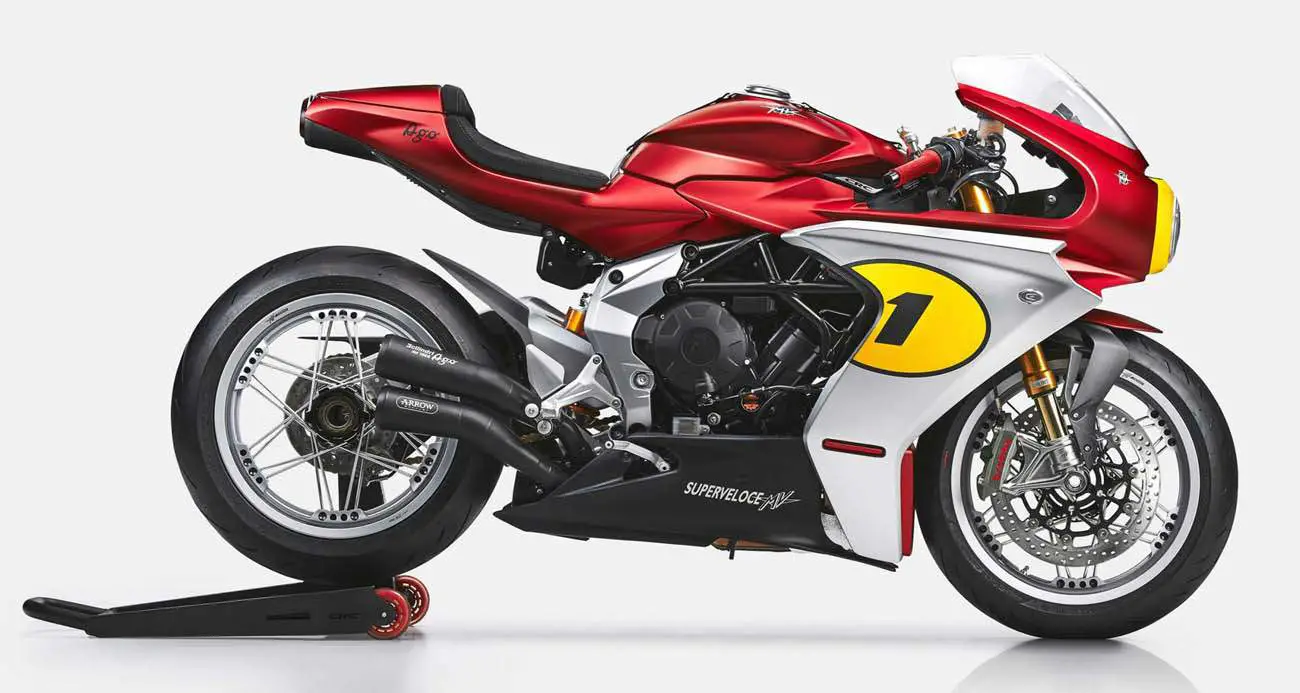 , Edición Limitada 2022 MV Agusta Superveloce 800 Hace