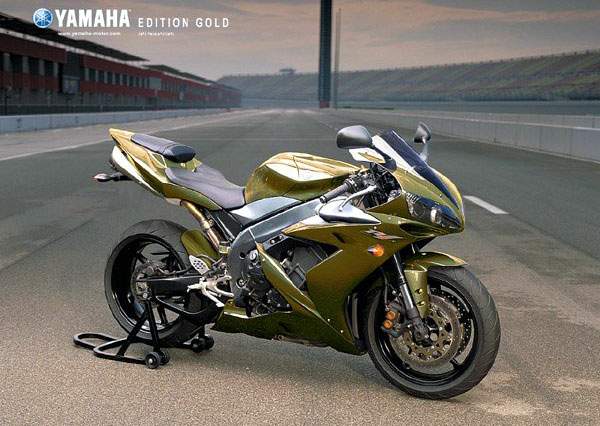 , Edición Limitada Yamaha YZF-1000 R1 Oro