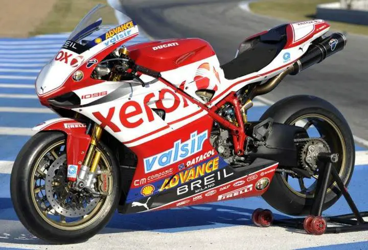 , Equipo Xerox Ducati 1098 F08