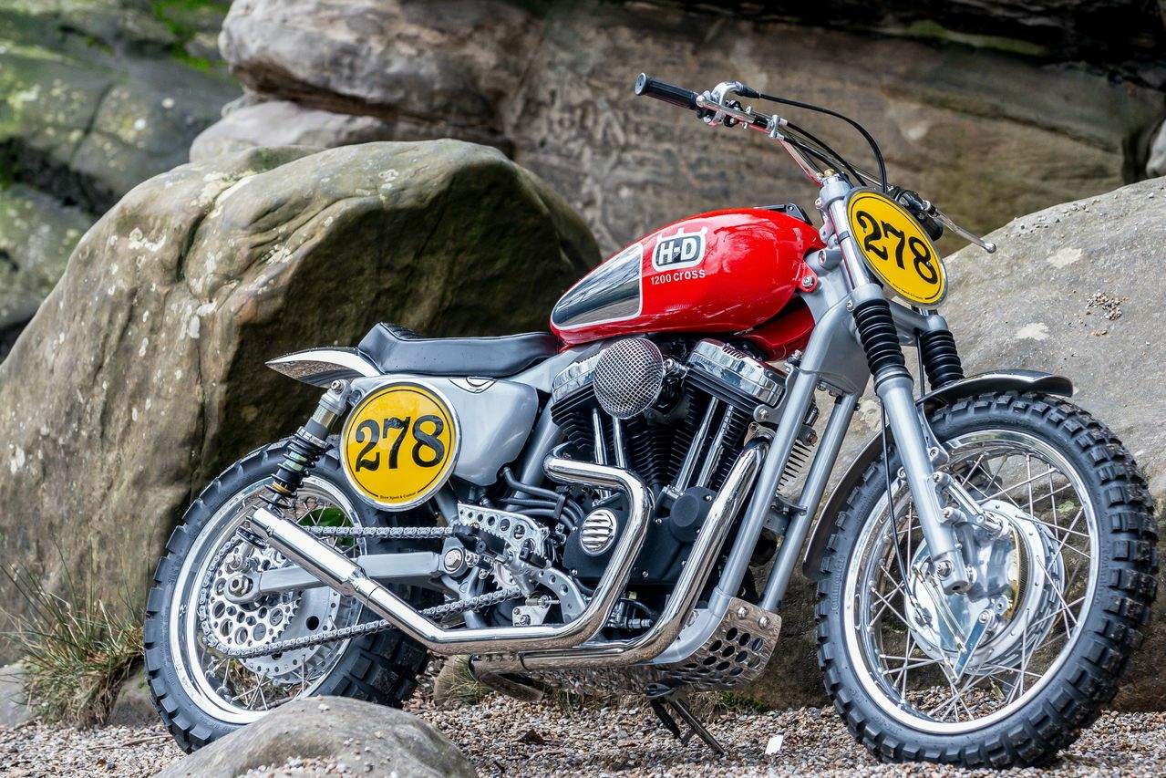 , Harley 1200 Cross Sportster de Shaw Speed ​​&#038; Custom