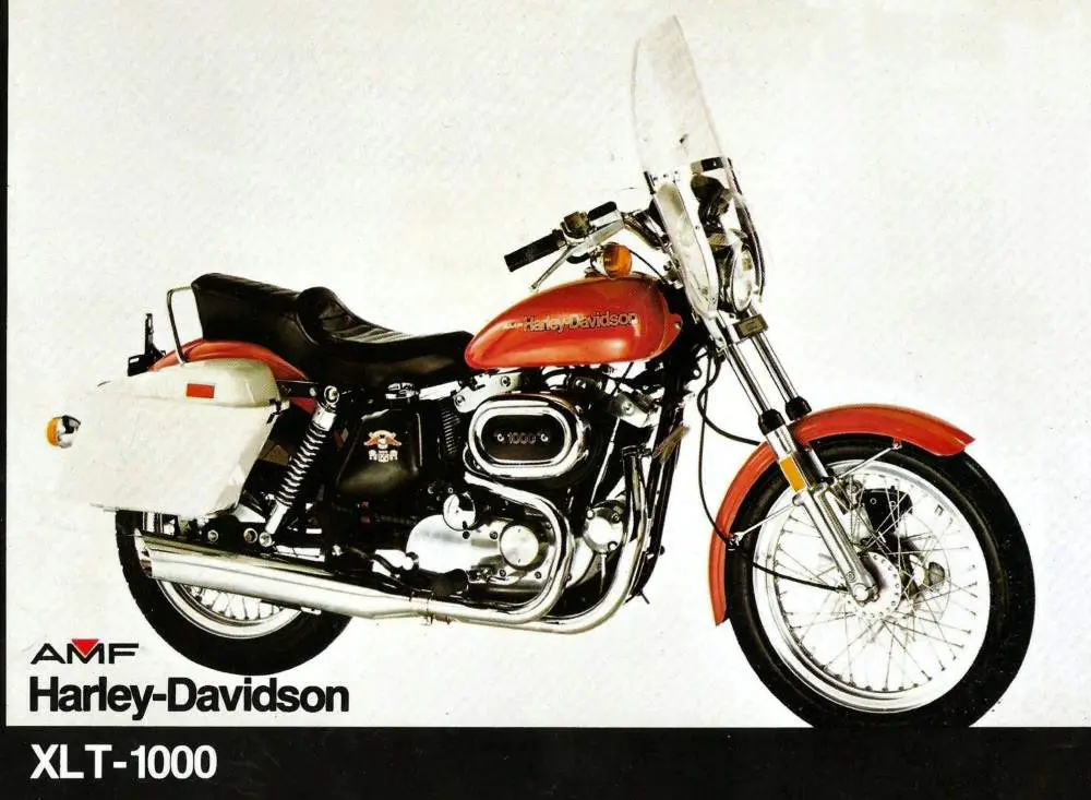 , Harley Davidson XLT 1000 Touring Sportsman «Baby Dresser».