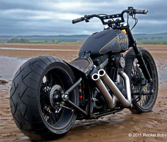 , Harley Rocker C «Blackbird» de Rocket Bobs