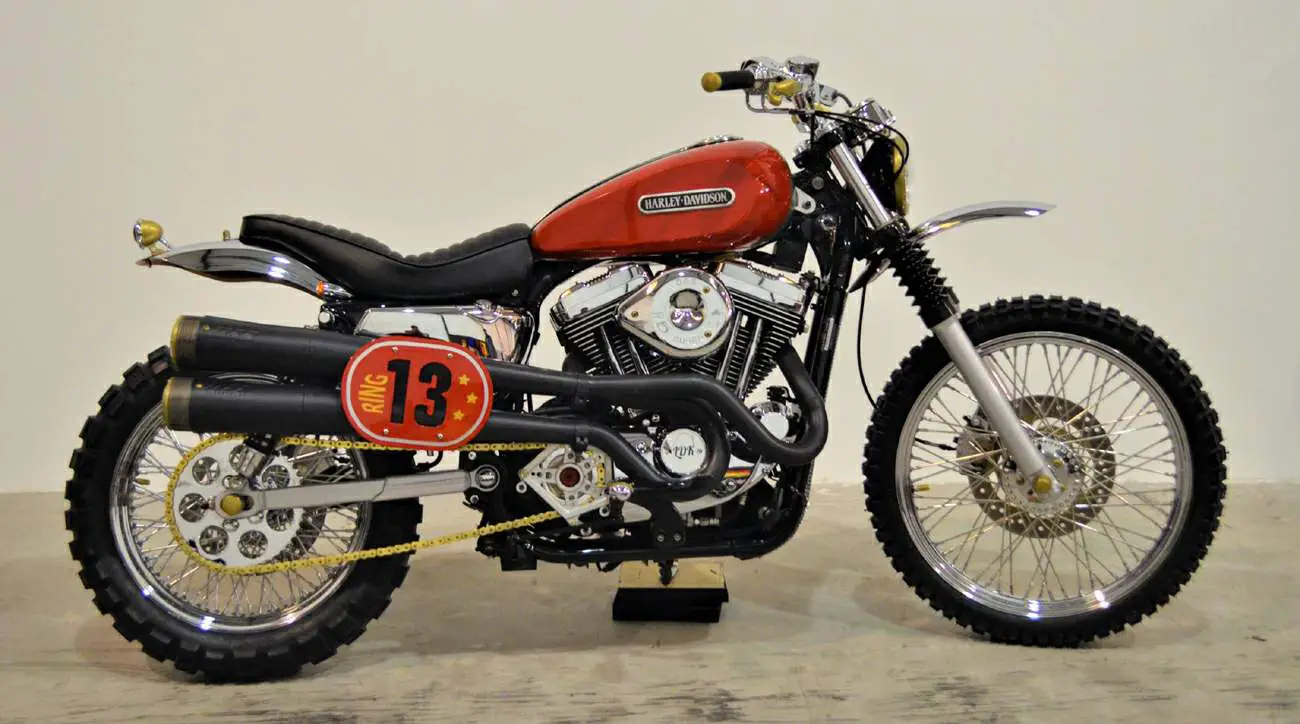 , Harley Sportster Scrambler Baltago «Bultracker 13» de Lord Drake Kustoms
