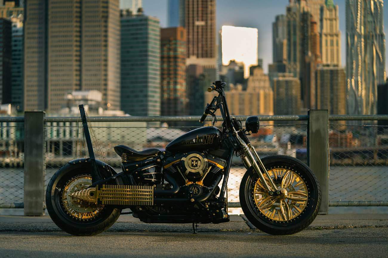 , Harley Street Bob «Nueva York – Rzeszów Motorcycle» en Game Over Cycles