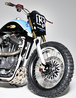 , Harley XLST3 Sportster Dirt Track de Shaw Speed ​​&#038; Custom