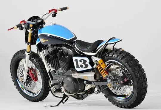 , Harley XLST3 Sportster Dirt Track de Shaw Speed ​​&#038; Custom
