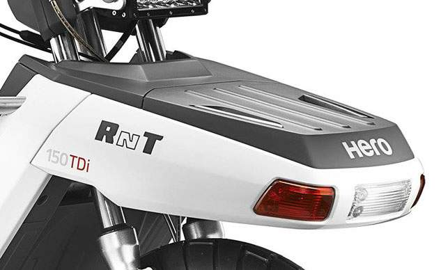 , Concepto de scooter diésel Hero RNT 150