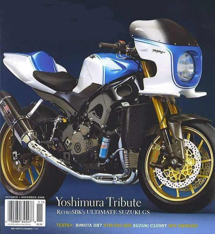 , Homenaje Suzuki GS1000 Yoshimura