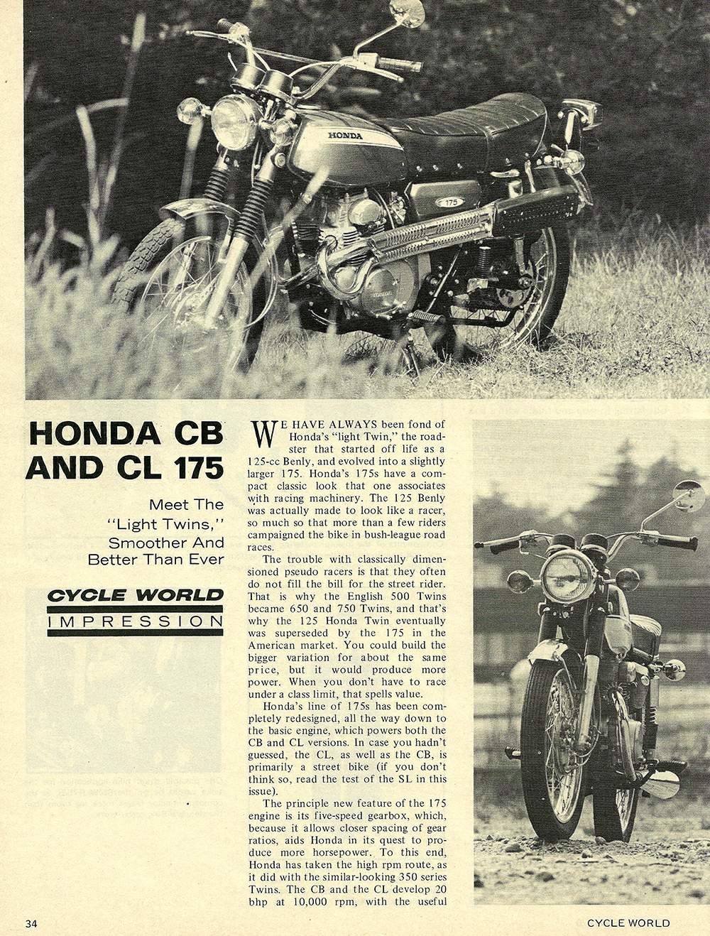 , 1969 Honda CB 175