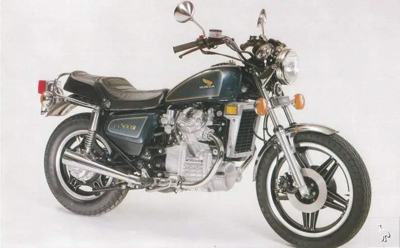 , Honda CX 500 personalizada de 1981